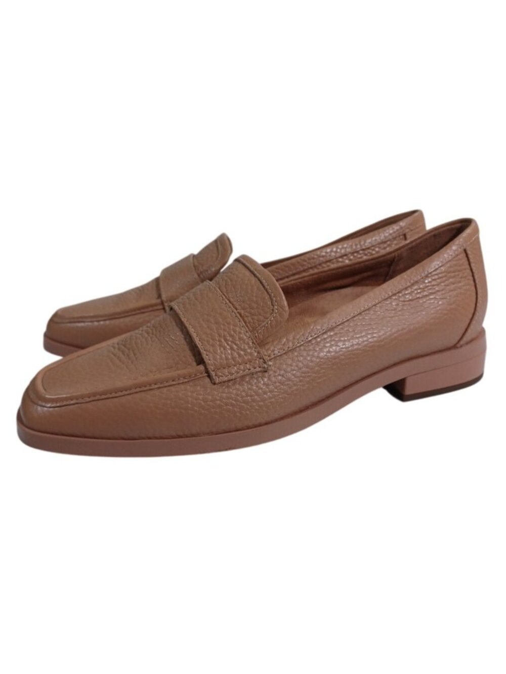 LikeNew! Vionic Sellah Slip On Leather  Loafer Tan Sz 9 Eu 40 EUC - Picture 2 of 8